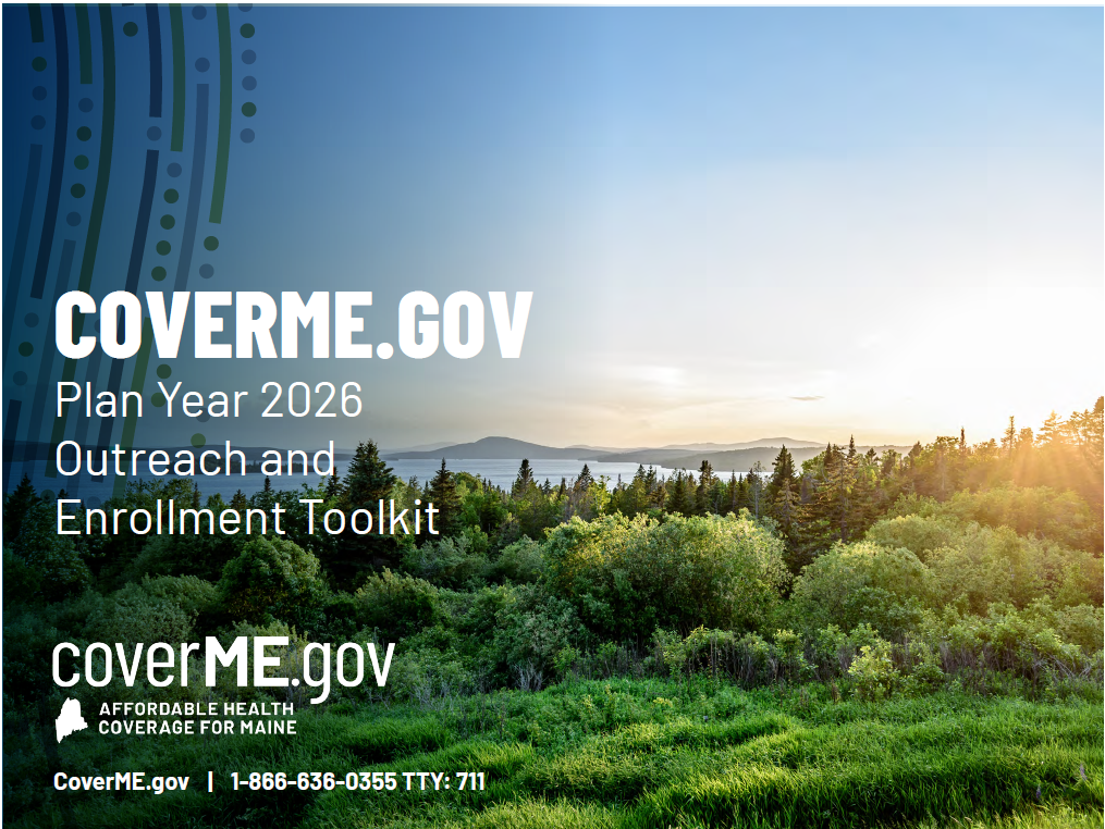 Cover of 2026 Outreach and Enrollment Toolkit showing a forest