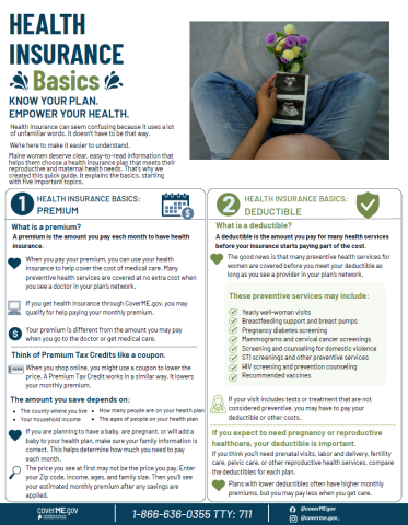 Maternal Health Insurance Basics